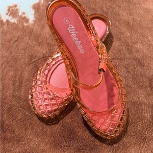 Jelly Mary Jane Flats